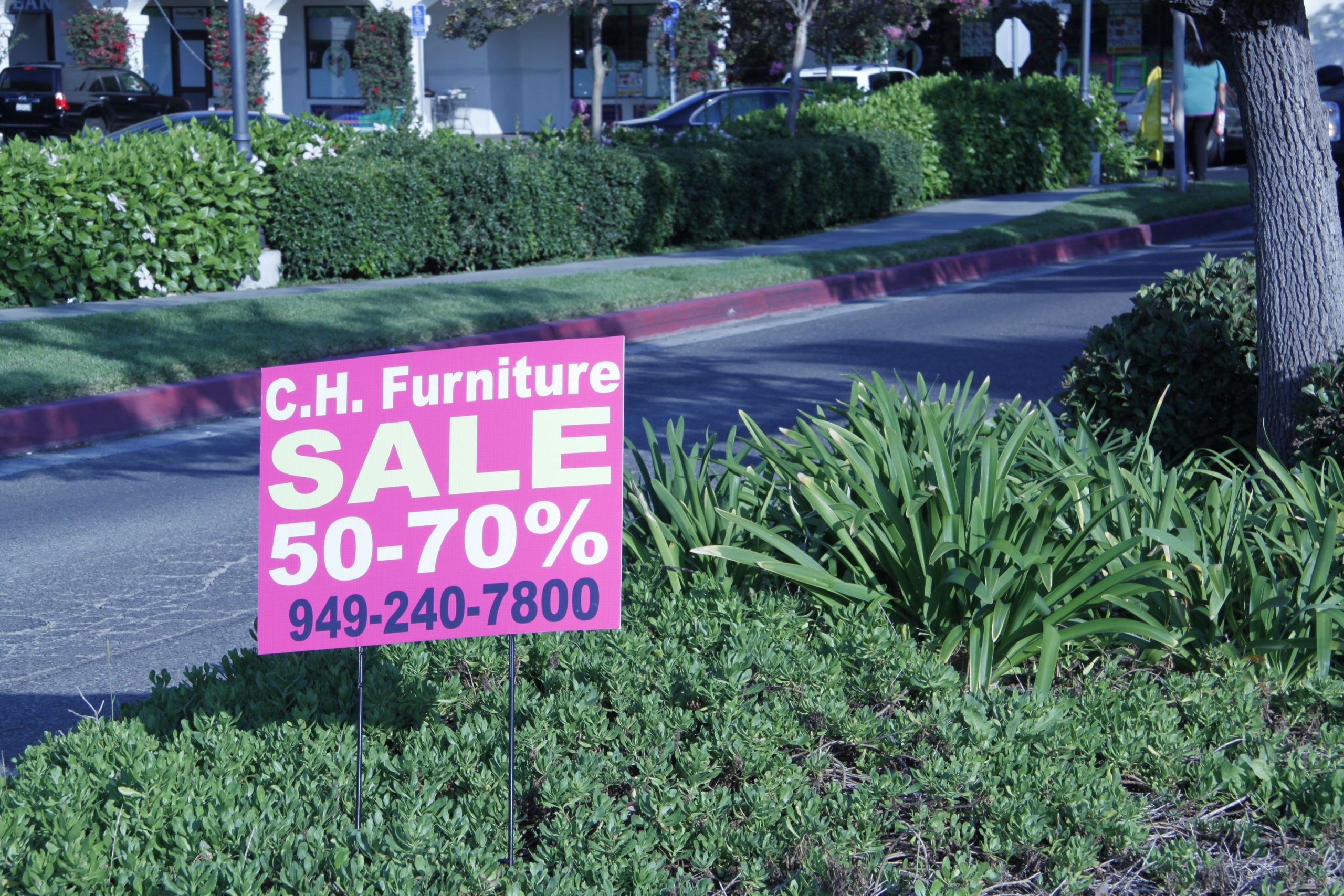 sale sign